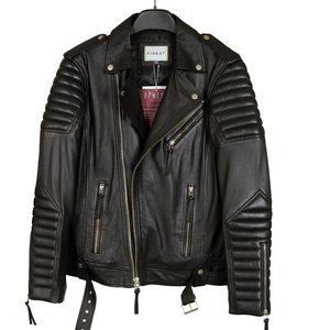 Gasoline Leather Jacket for Mens